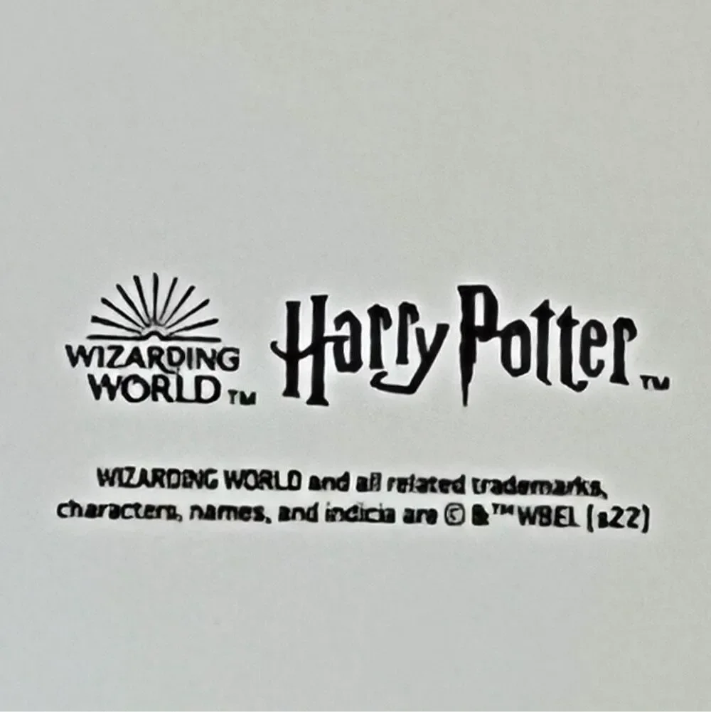 Harry Potter Wizarding World Slytherin Ceramic Dog Pet Bowl Green Gold 6 Inch